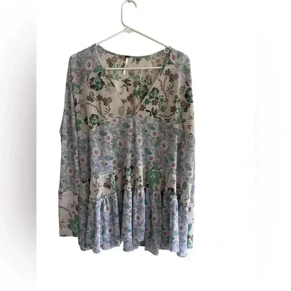 Free People Isabelle Tunic in Neutral